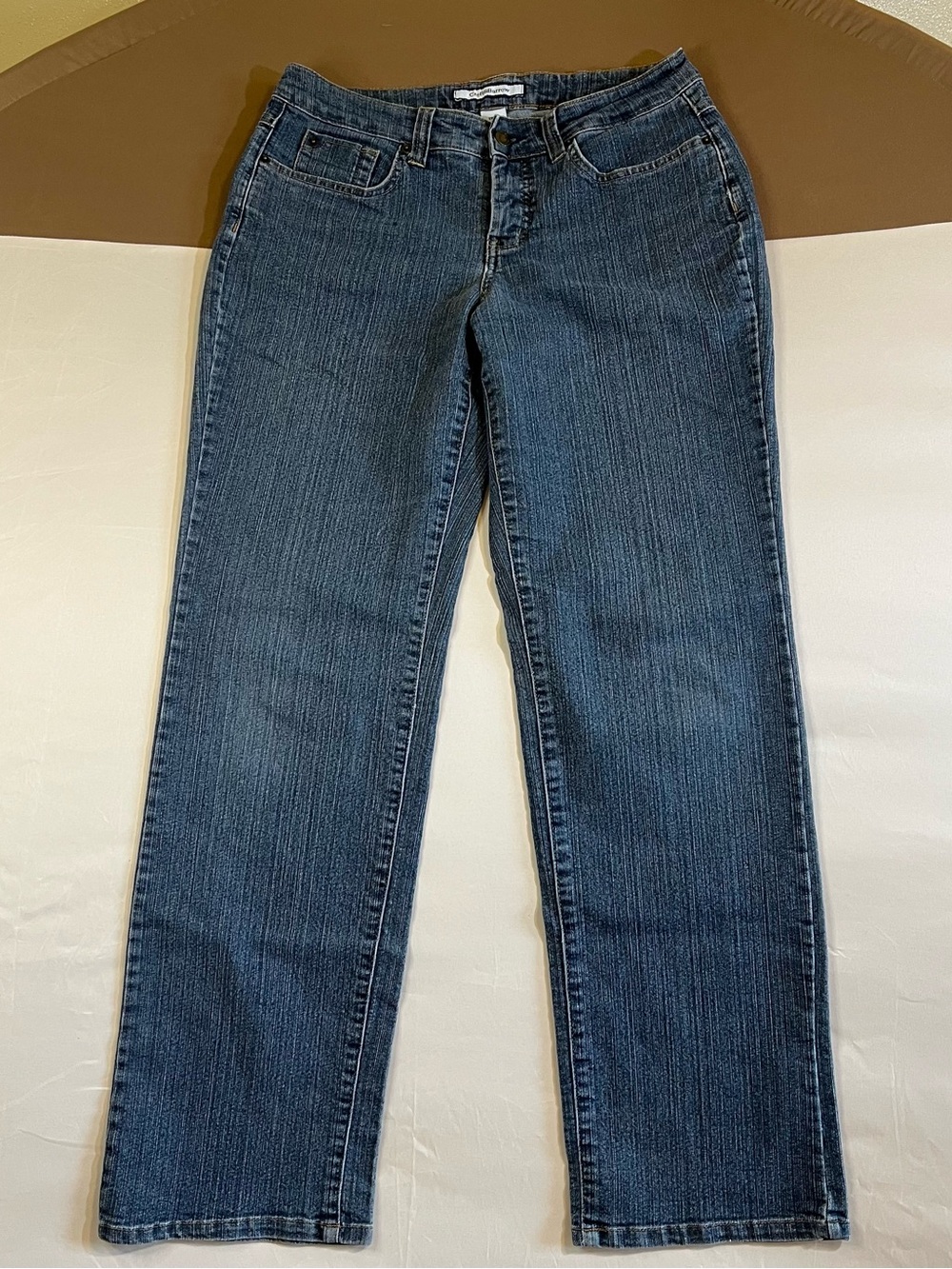 croft & barrow Women's Straight-Leg Dark Blue Jeans